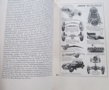"Technisches DDAC-Jahrbuch 1933" Vehicletechnic 1933 (9843)